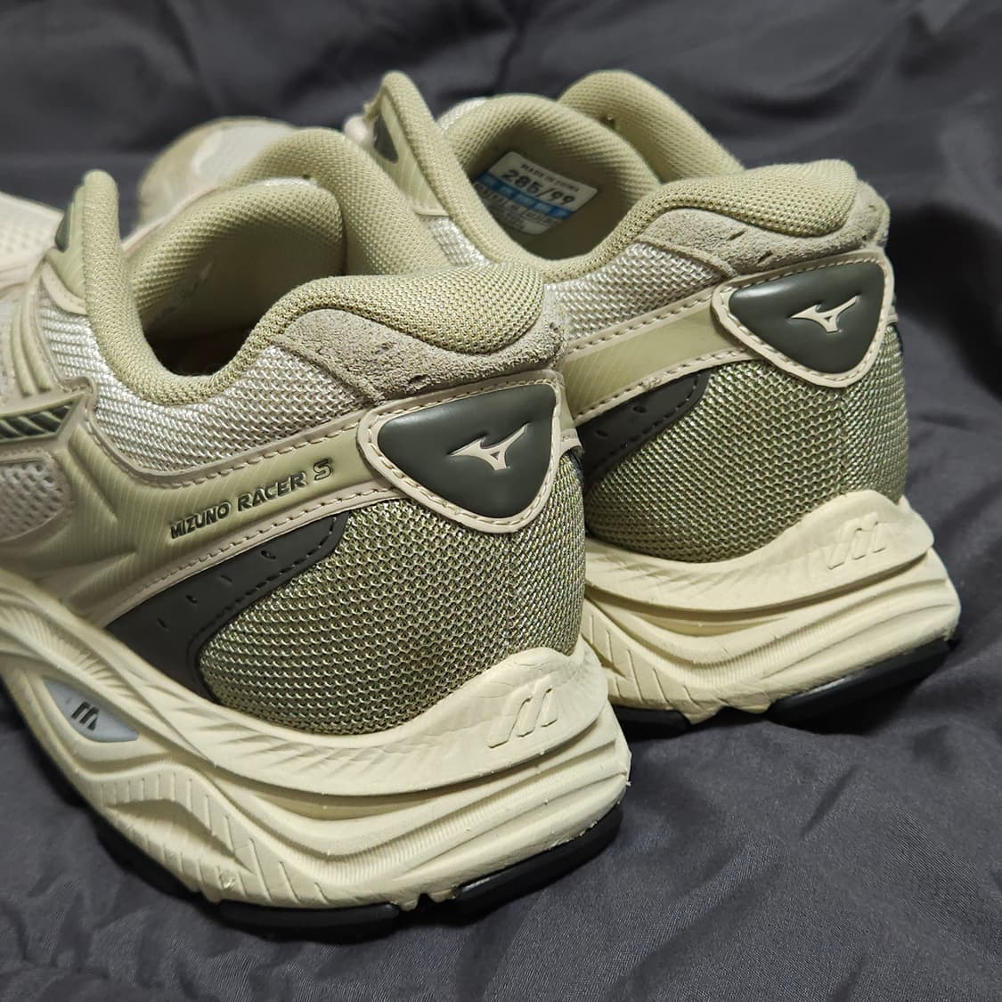 285 ) 미즈노 레이서 S 빈티지 그린 화이트 상품이미지8