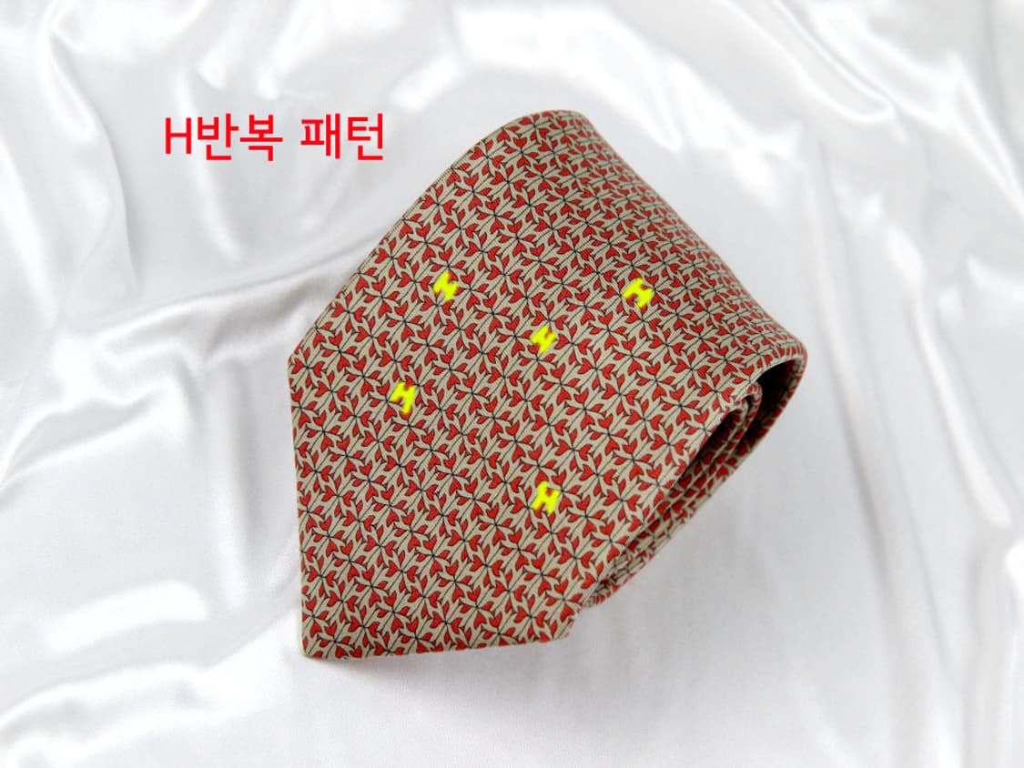 에르메스 9.2cm S등급 H모티브 명품넥타이 상품이미지3