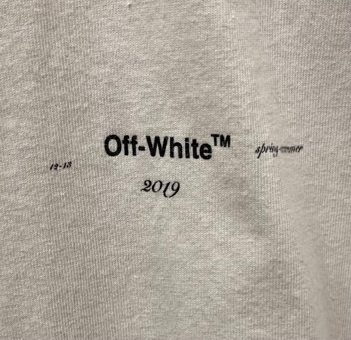 오프화이트 모네 애로우 반팔 티셔츠 S 상품이미지2