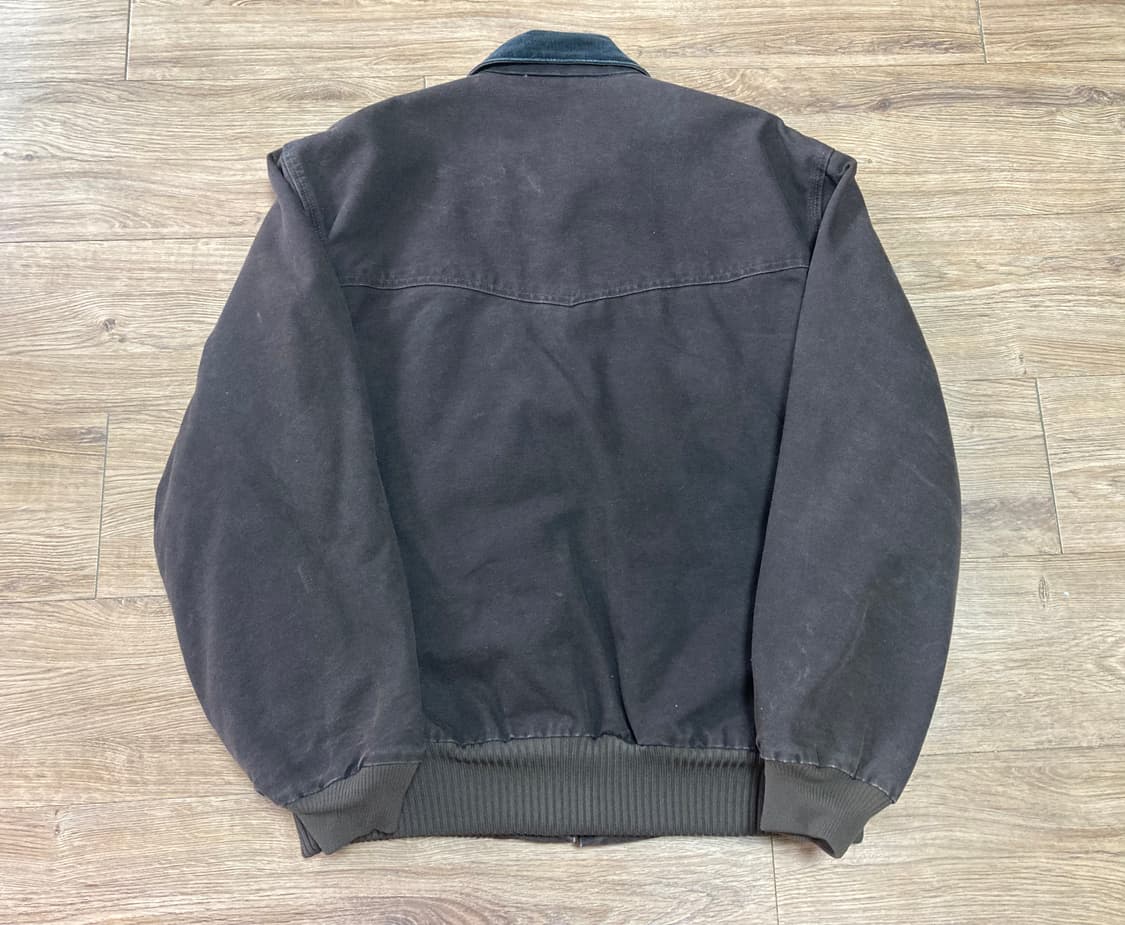 [XL] 빈티지 칼하트 J14 샌드스톤 산타페 자켓 / 다크 브라운 상품이미지2