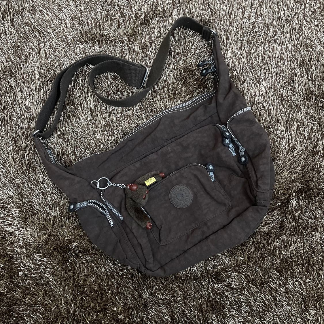 키플링 Kipling 브라운 크로스백 숄더백 상품이미지1