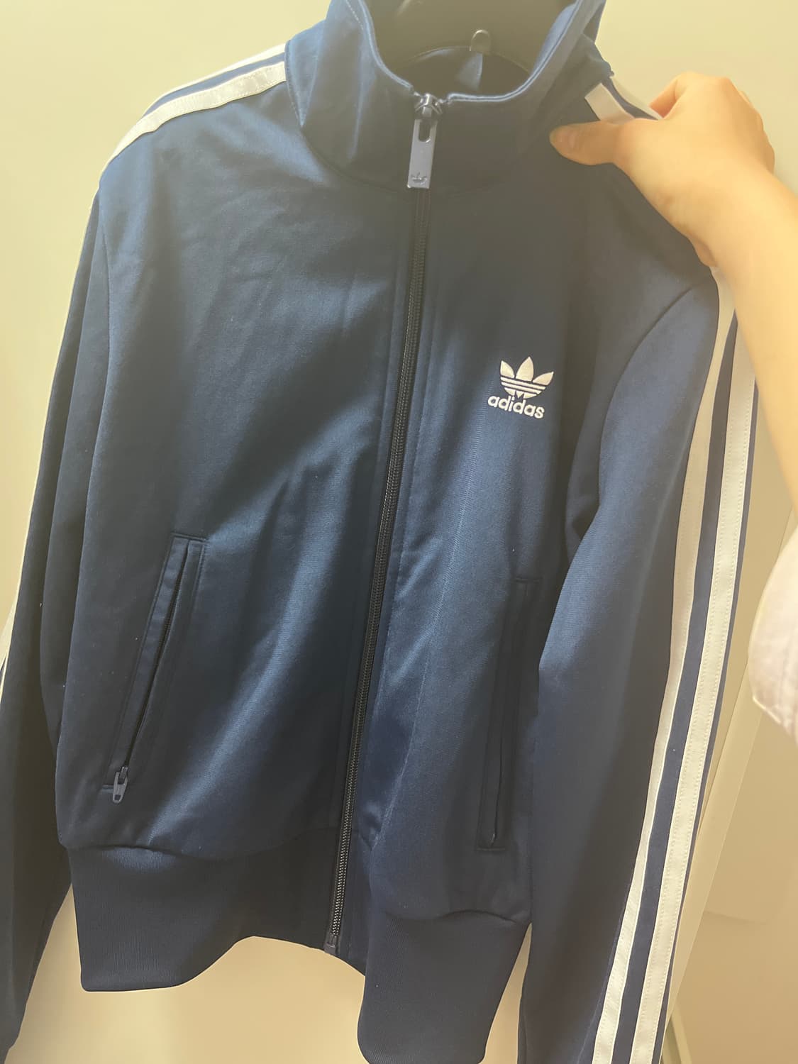 교환 판매 아디다스 클래식 남색 파이어버드 져지 트랙탑 상품이미지1