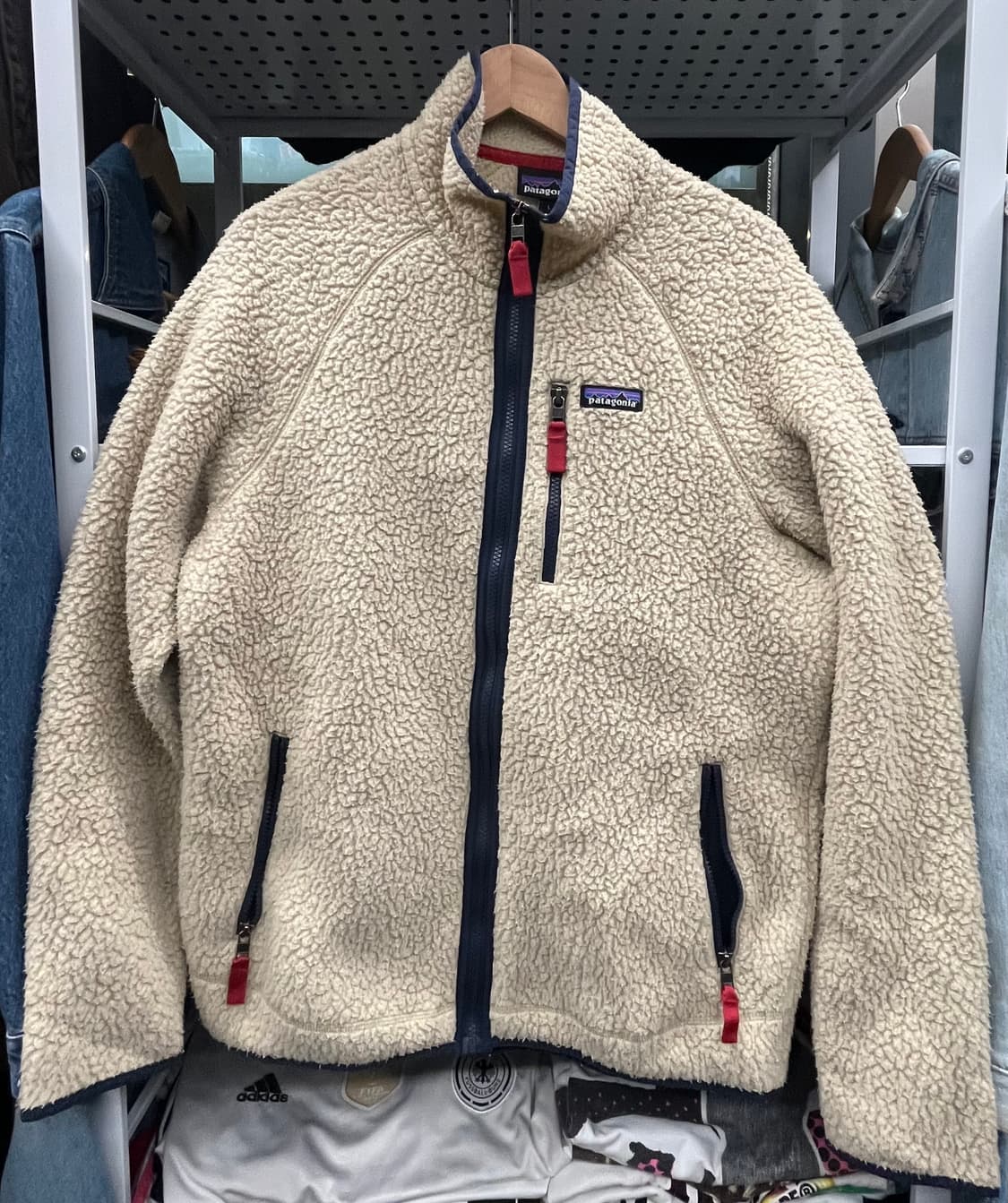 파타고니아 레트로 파일 플리스 자켓 아이보리 상품이미지1