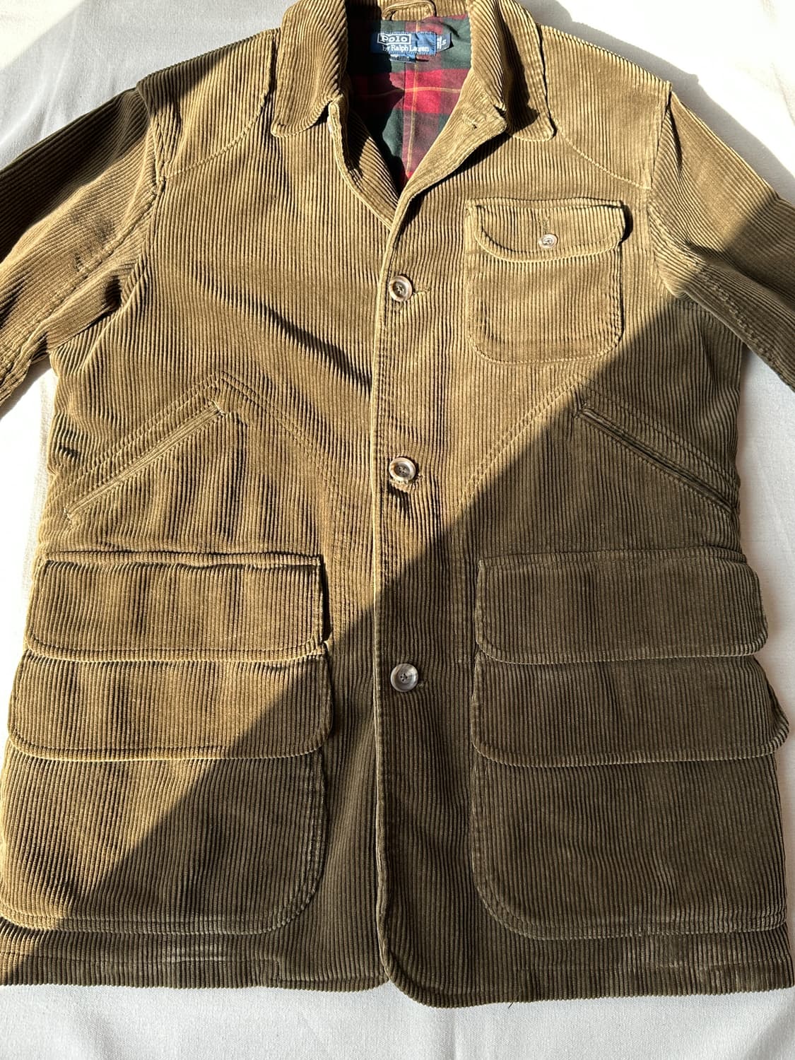 폴로 코듀로이 헌팅자켓 100-105 상품이미지3