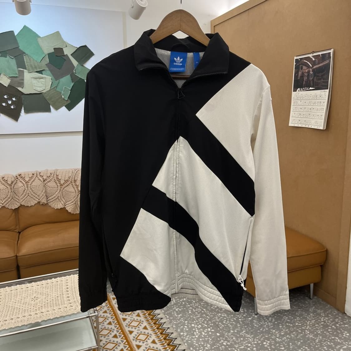 아디다스 빈티지 올드스쿨 펑크 이큅먼트 바람막이 자켓 85 C10758 상품이미지3