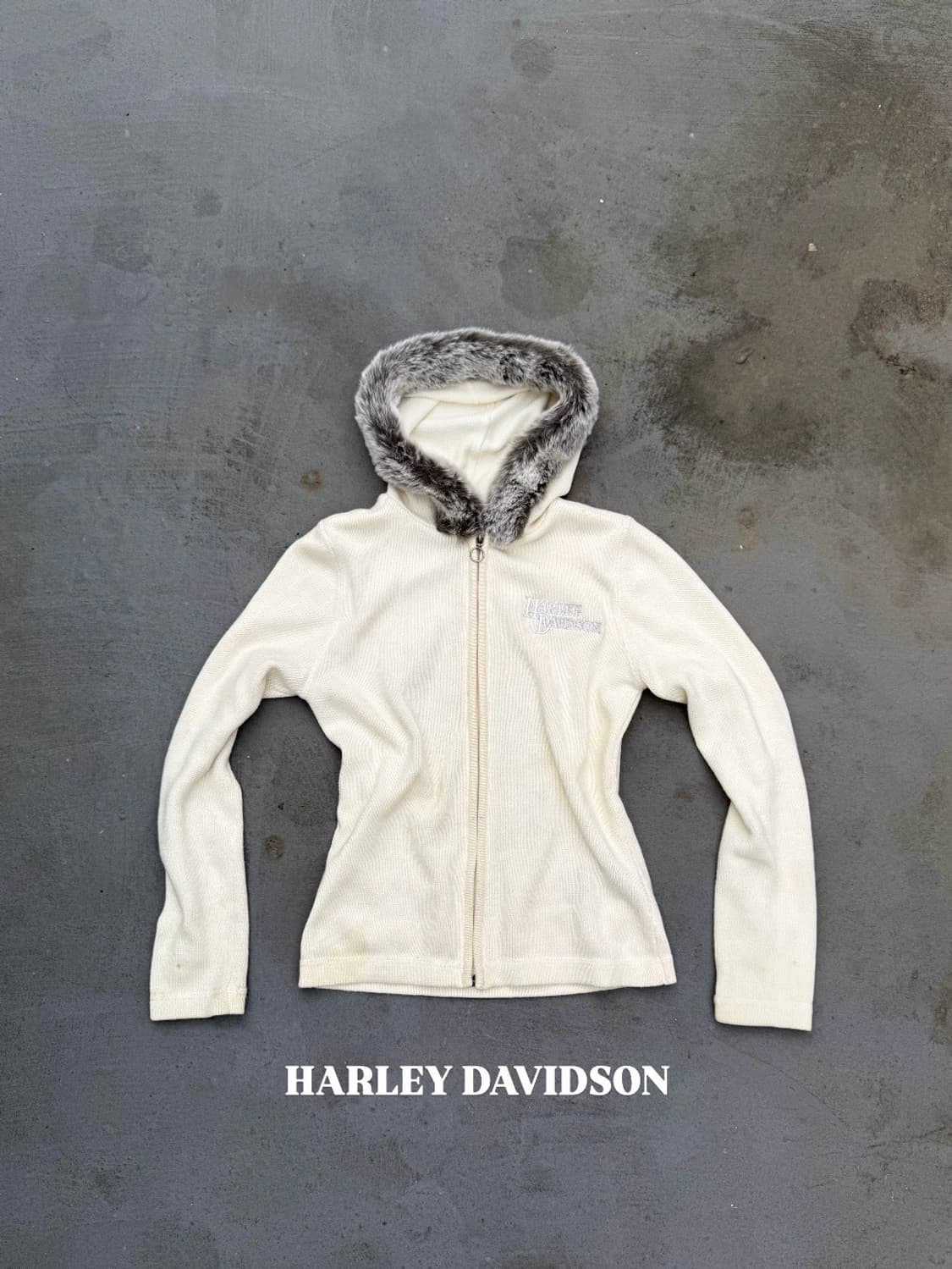 HARLEY DAVIDSON 니트 후드 집업 상품이미지6
