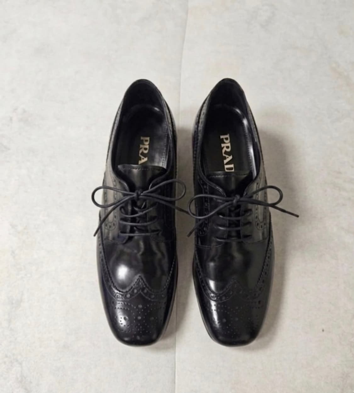 프라다 윙팁 구두 로퍼 더비슈즈 255 상품이미지1