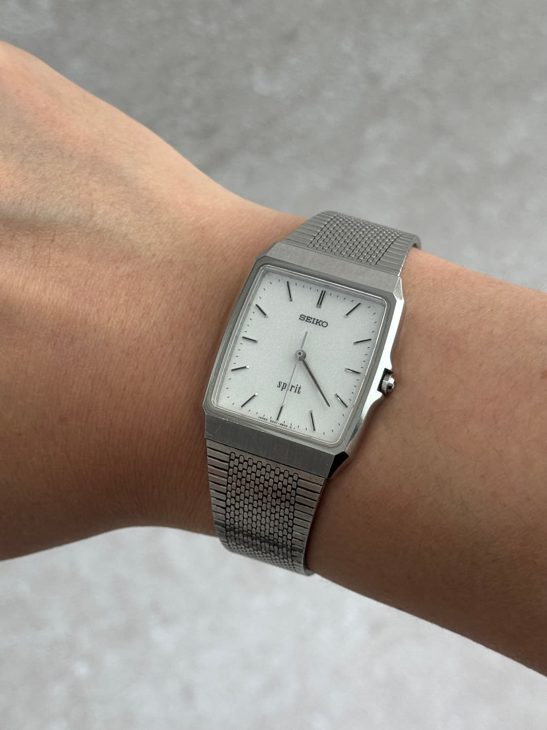 90s 빈티지 세이코 Seiko spirit square 상품이미지7