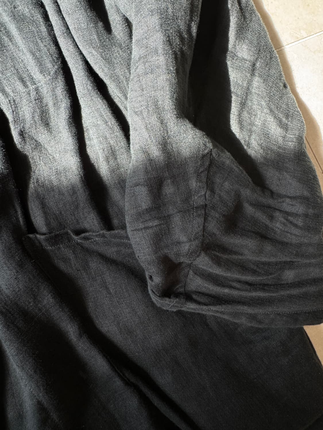 코모리 comoli 린넨 더블 클로스 자켓 상품이미지4