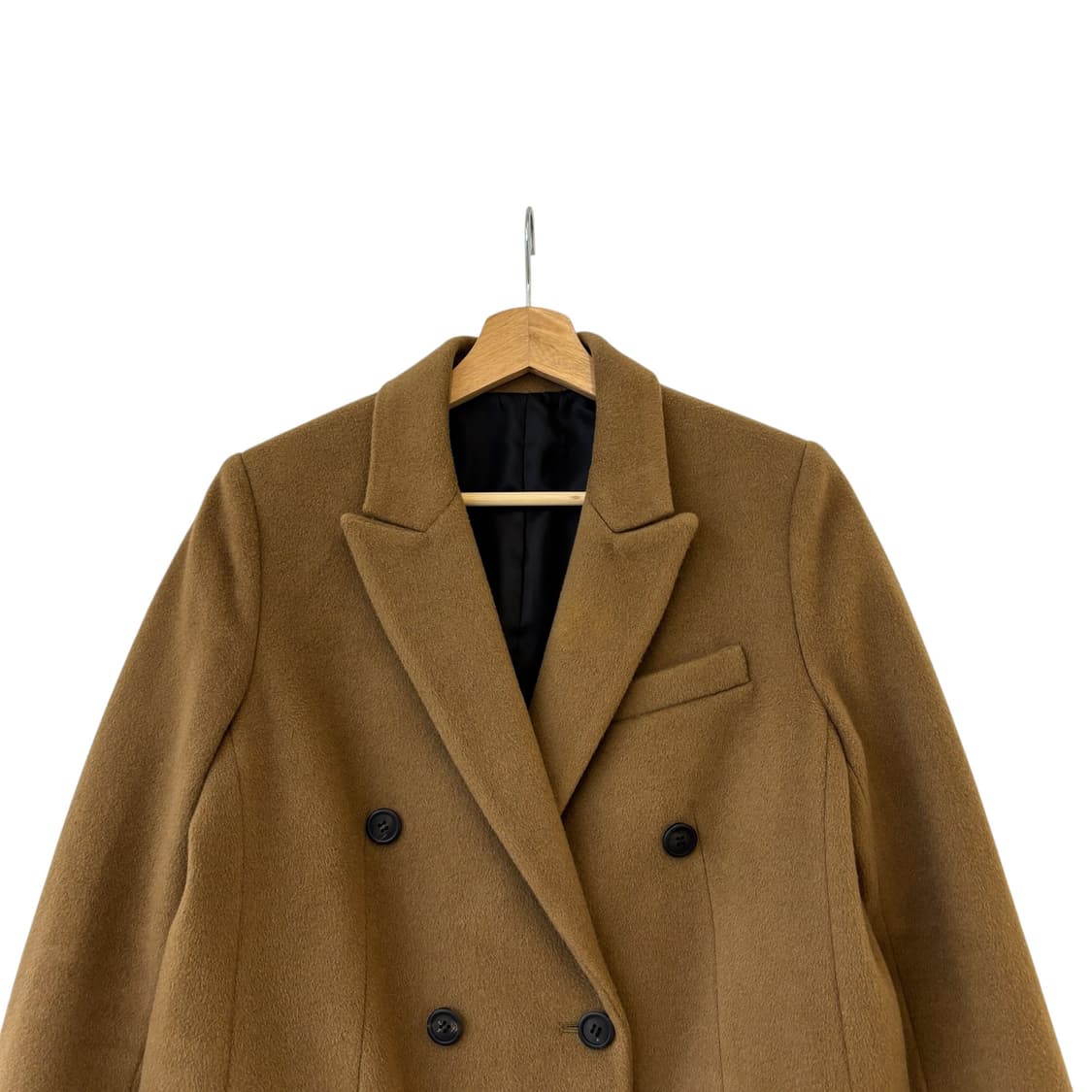 시스템 울 캐시미어 더블 코트 베이지 66 상품이미지2