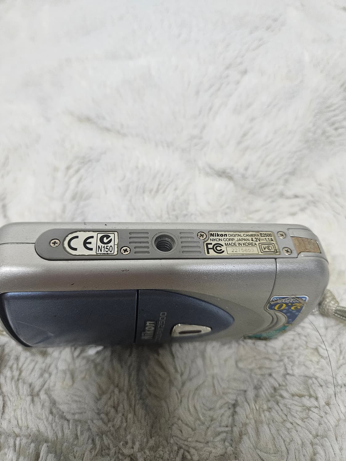 니콘 쿨픽스 2500 황조지 디카 레트로 카메라 상품이미지2