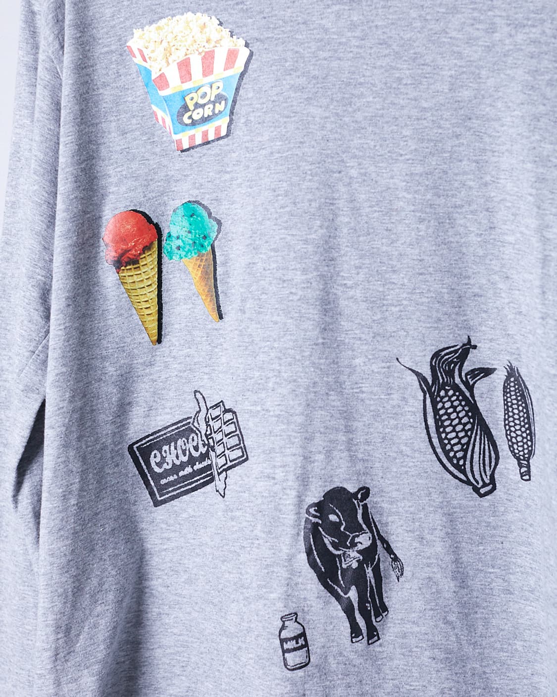 Printing Long Sleeve T-Shirt 상품이미지2
