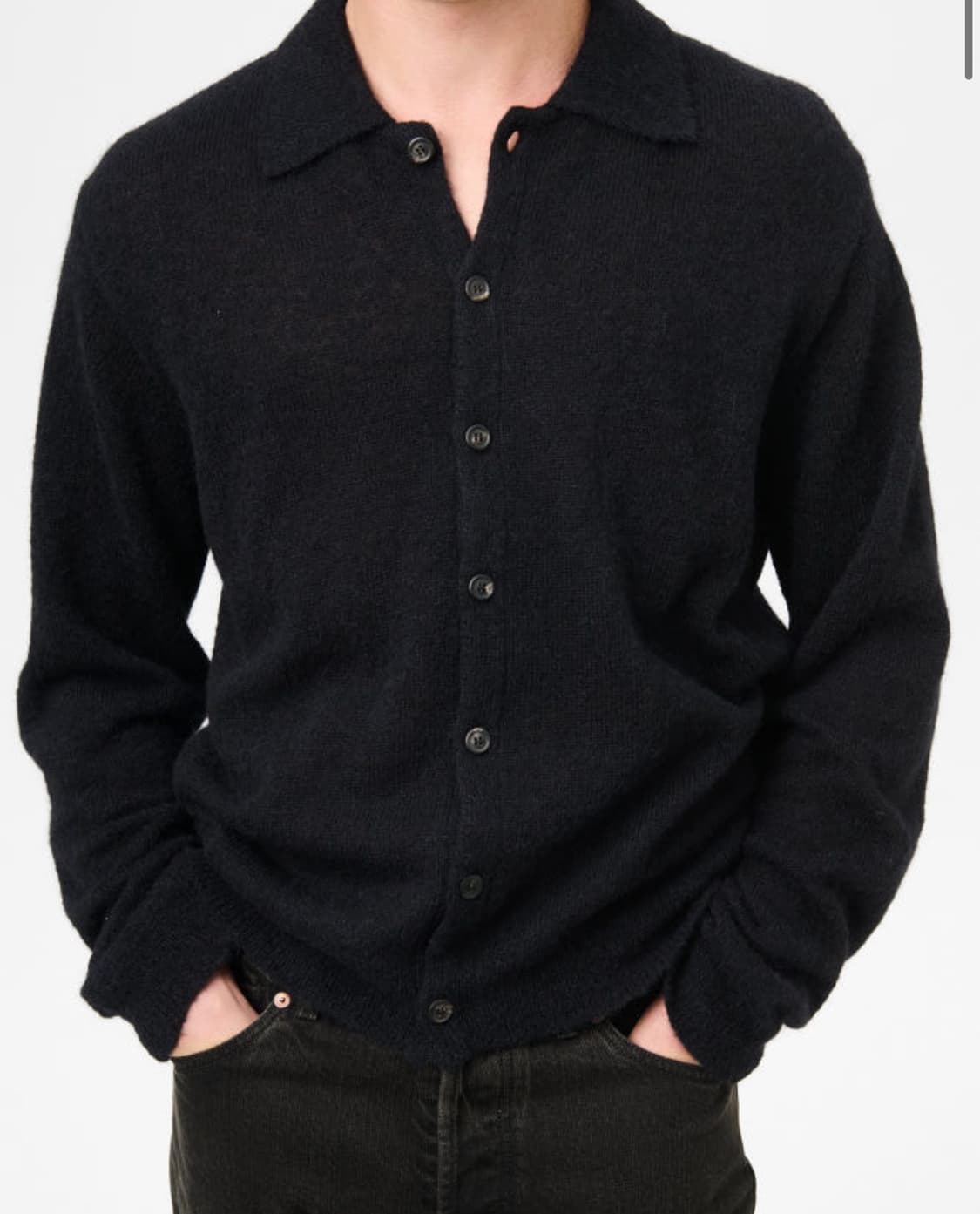 아워레가시 퍼지 알파카 니트 가디건 46 상품이미지1