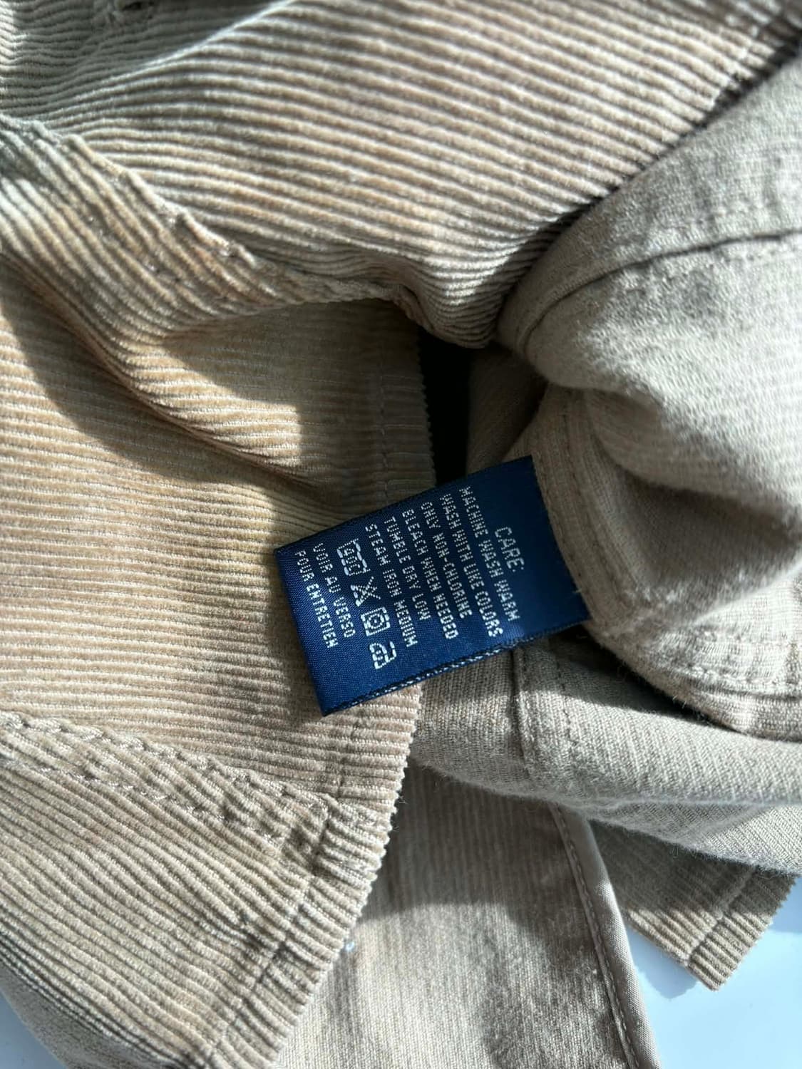 [2] 랄프로렌 코듀로이 스냅 테일러드 자켓 상품이미지6