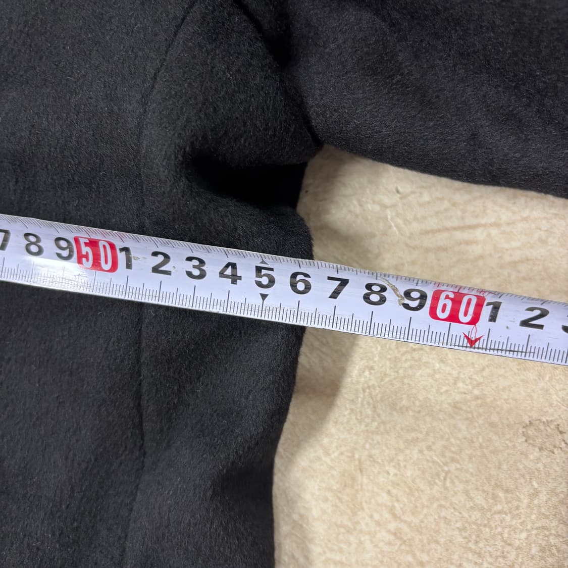 토니웩 블랙 캐시미어 모직 롱 코트 상품이미지6