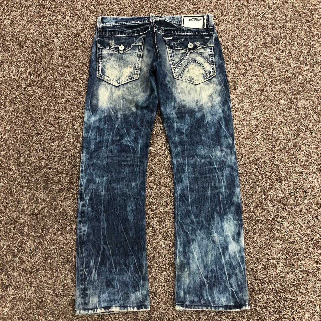 버커루 워싱 디스 데님 팬츠 상품이미지3