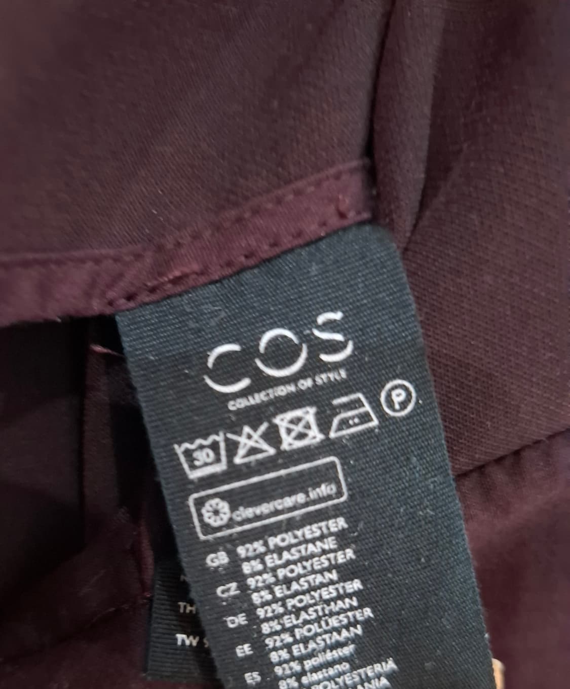 Cos 벨티드 와이드 팬츠 EUR 32 상품이미지8