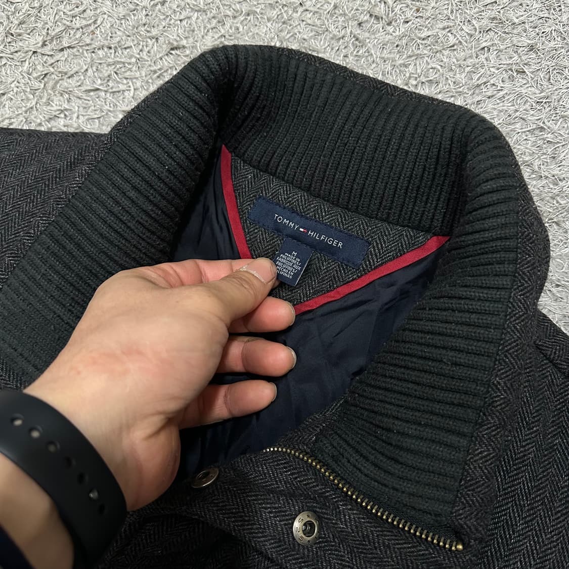 [95] 타미힐피거 해링본패딩조끼 상품이미지3