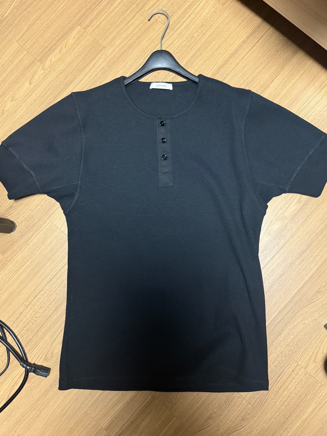 르메르 26ss 리브 헨리넥 티셔츠 L사이즈 상품이미지3