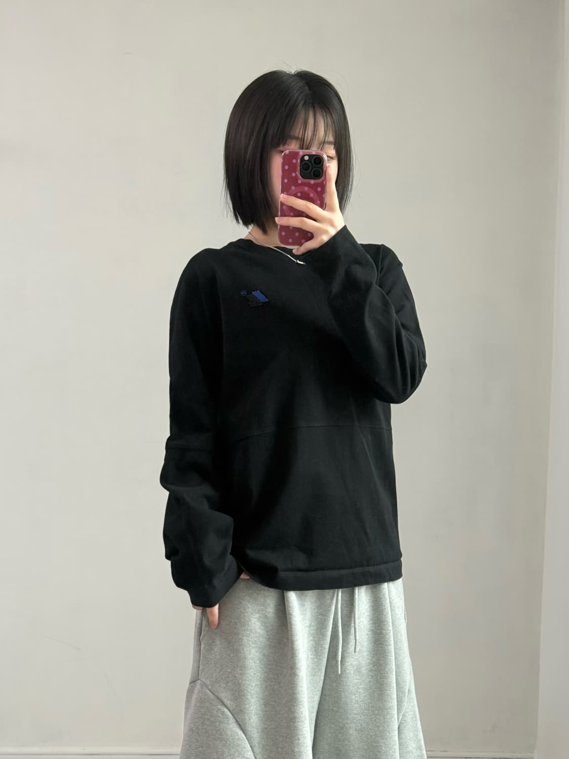 자라x아더에러 블랙 롱슬리브 상품이미지3