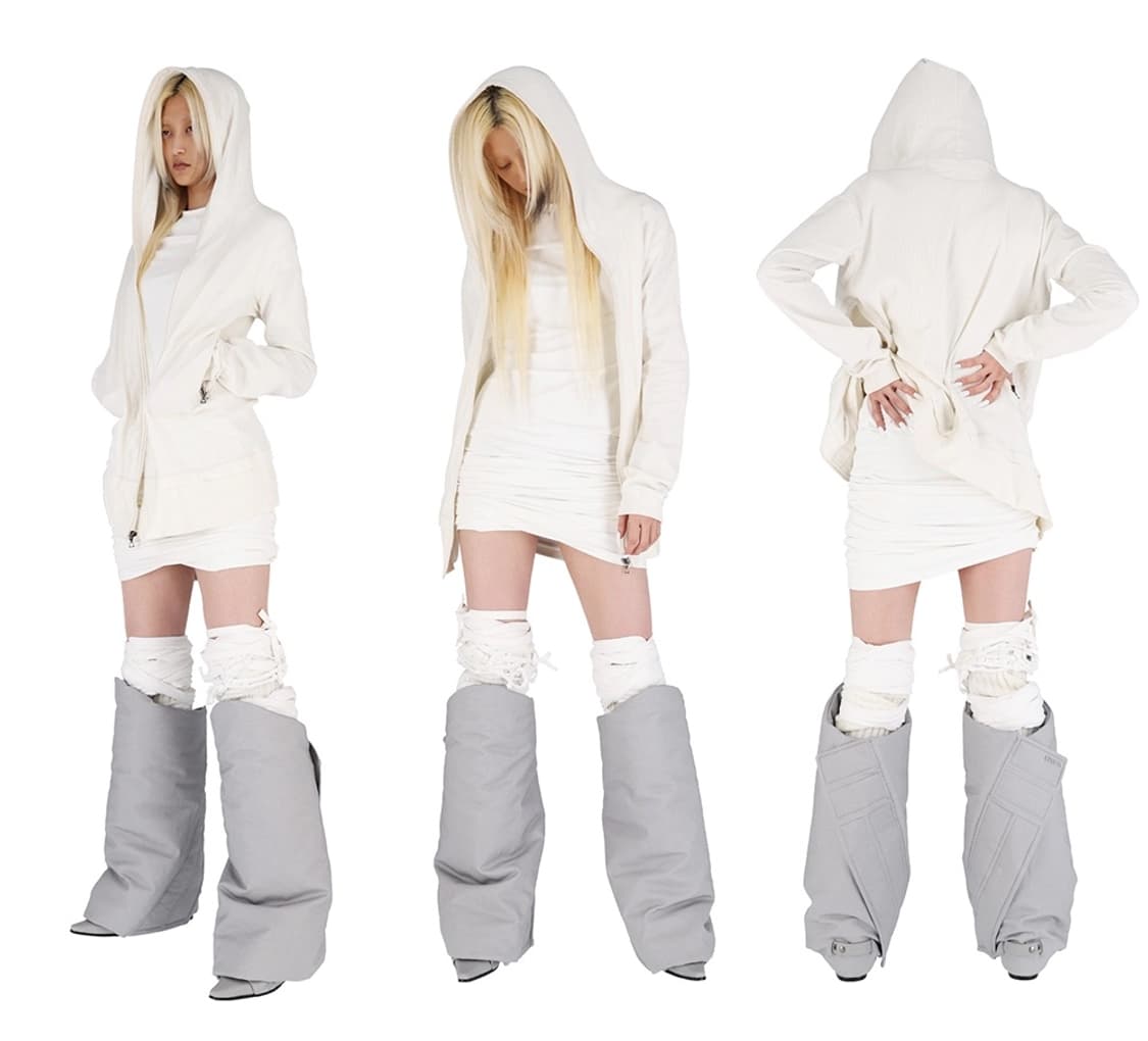 (245) 25AW 모듈웻지힐 + 디테쳐블 오버레이 - 롱 / 블랙 상품이미지2