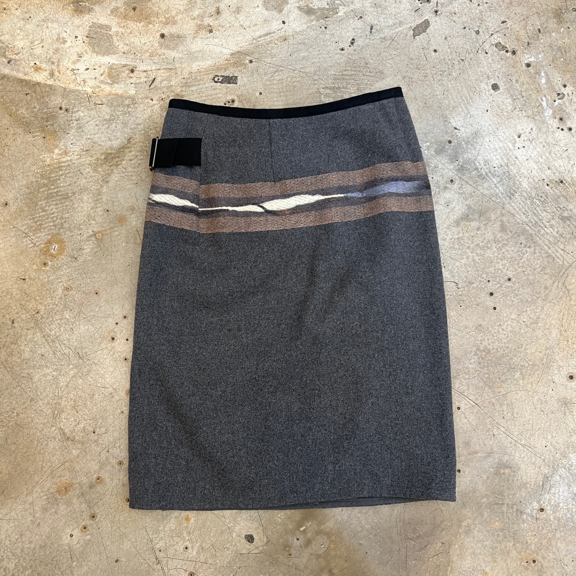 Tomorrowland 울 랩스커트 상품이미지6