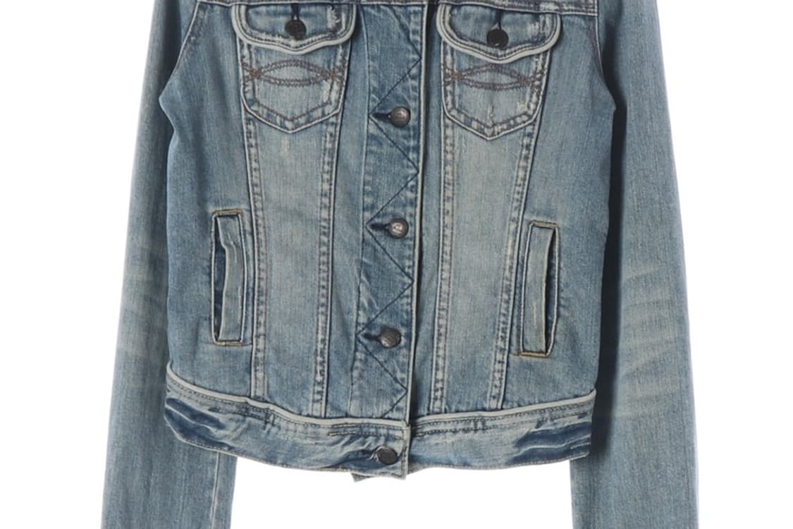 아베크롬비 빈티지 워싱 데님 트러커 자켓 S 상품이미지4