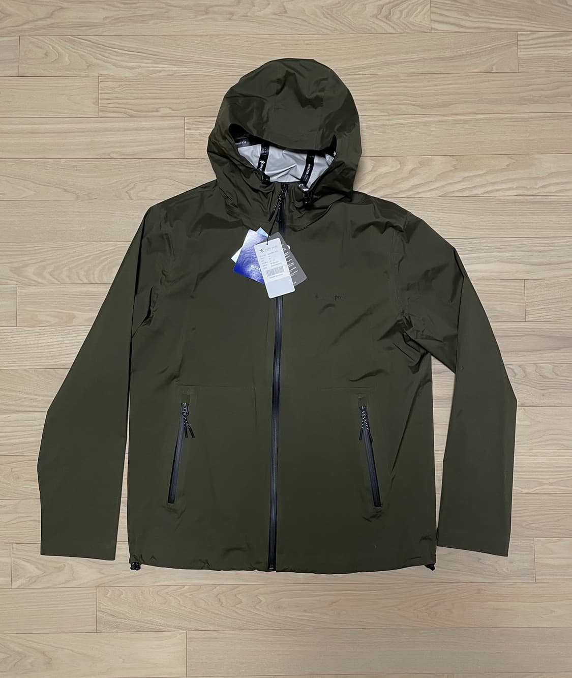 스노우피크 올리브색 바람막이 팝니다 상품이미지1