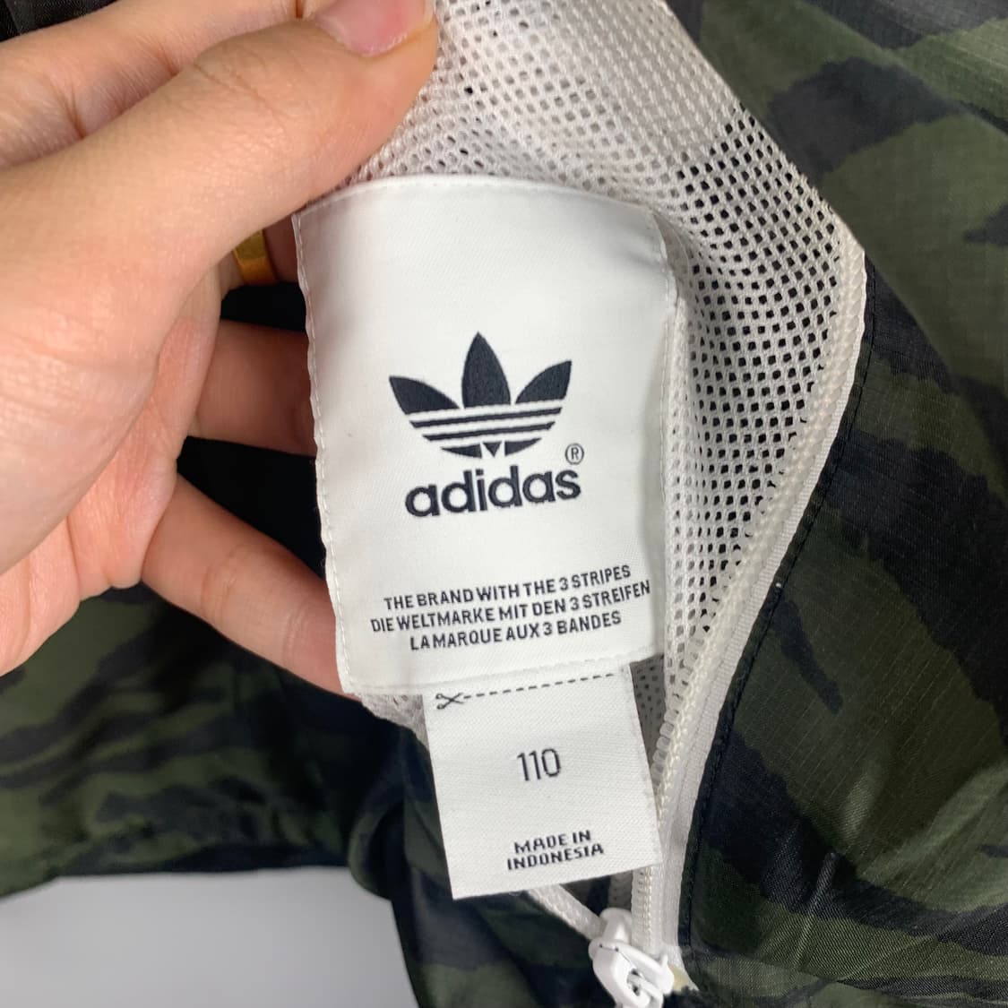 아디다스 사이드라인 블랙 리버시블 바람막이 상품이미지10