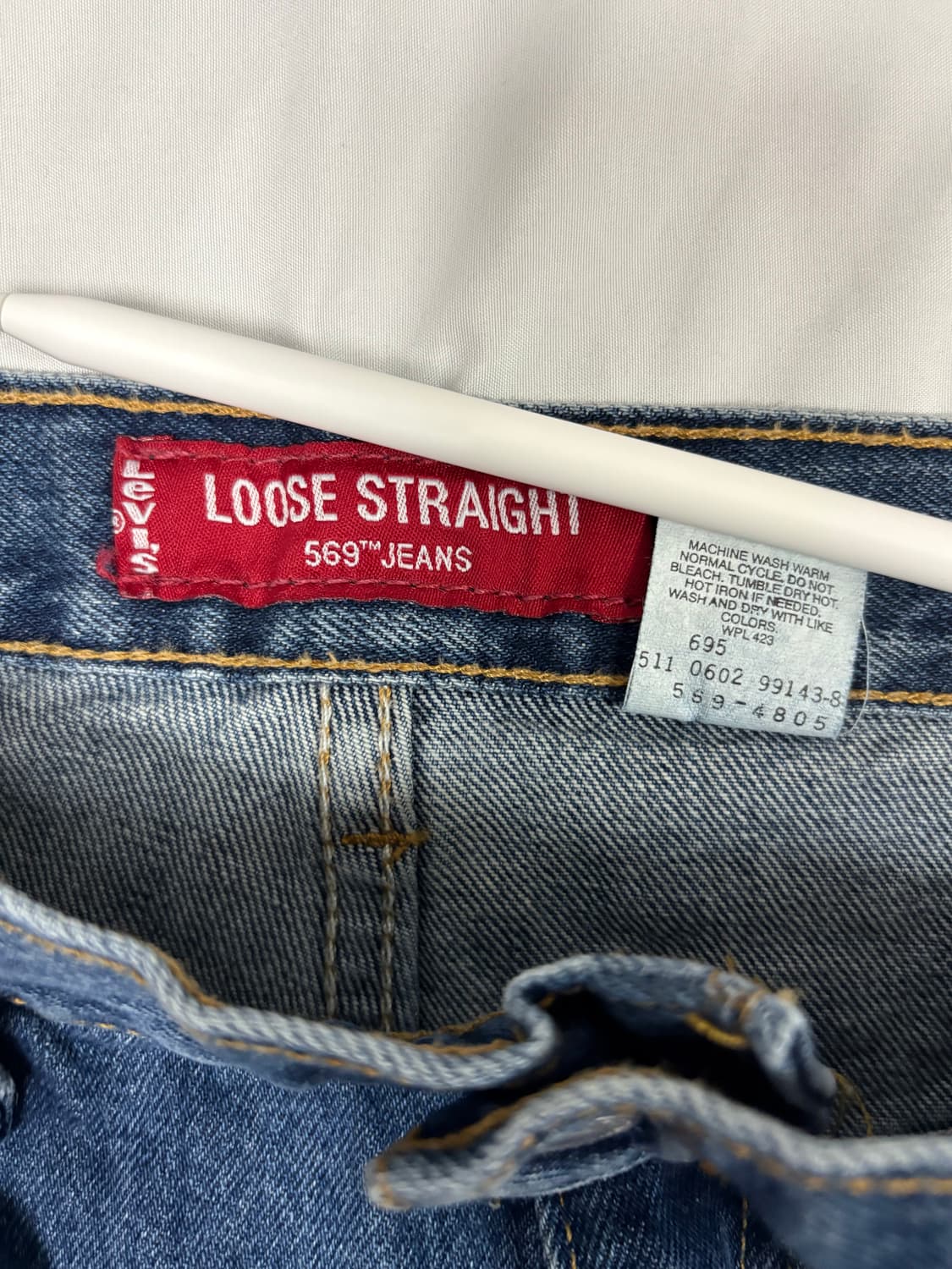 (38x32) 00s 리바이스 569 made in usa 상품이미지9