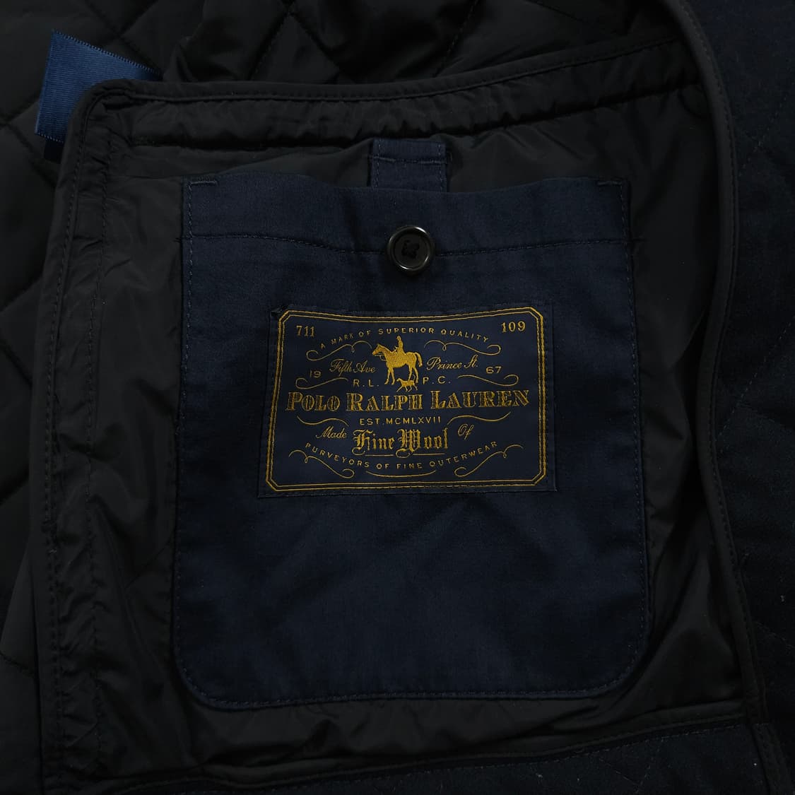 M(95) 폴로 랄프로렌 퀼팅 블레이저 자켓 상품이미지5