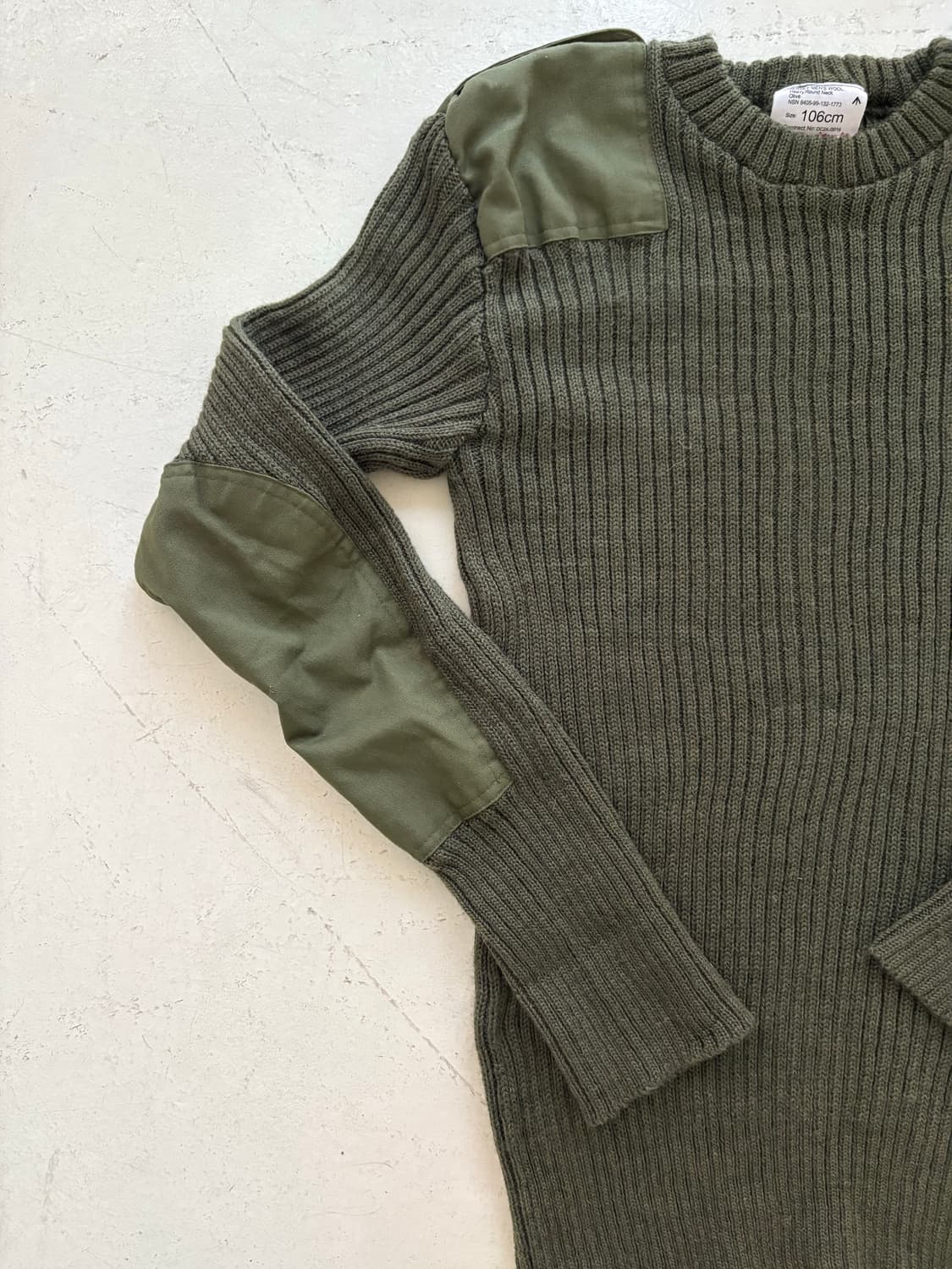 80's British Army Wool Sweater. 상품이미지4