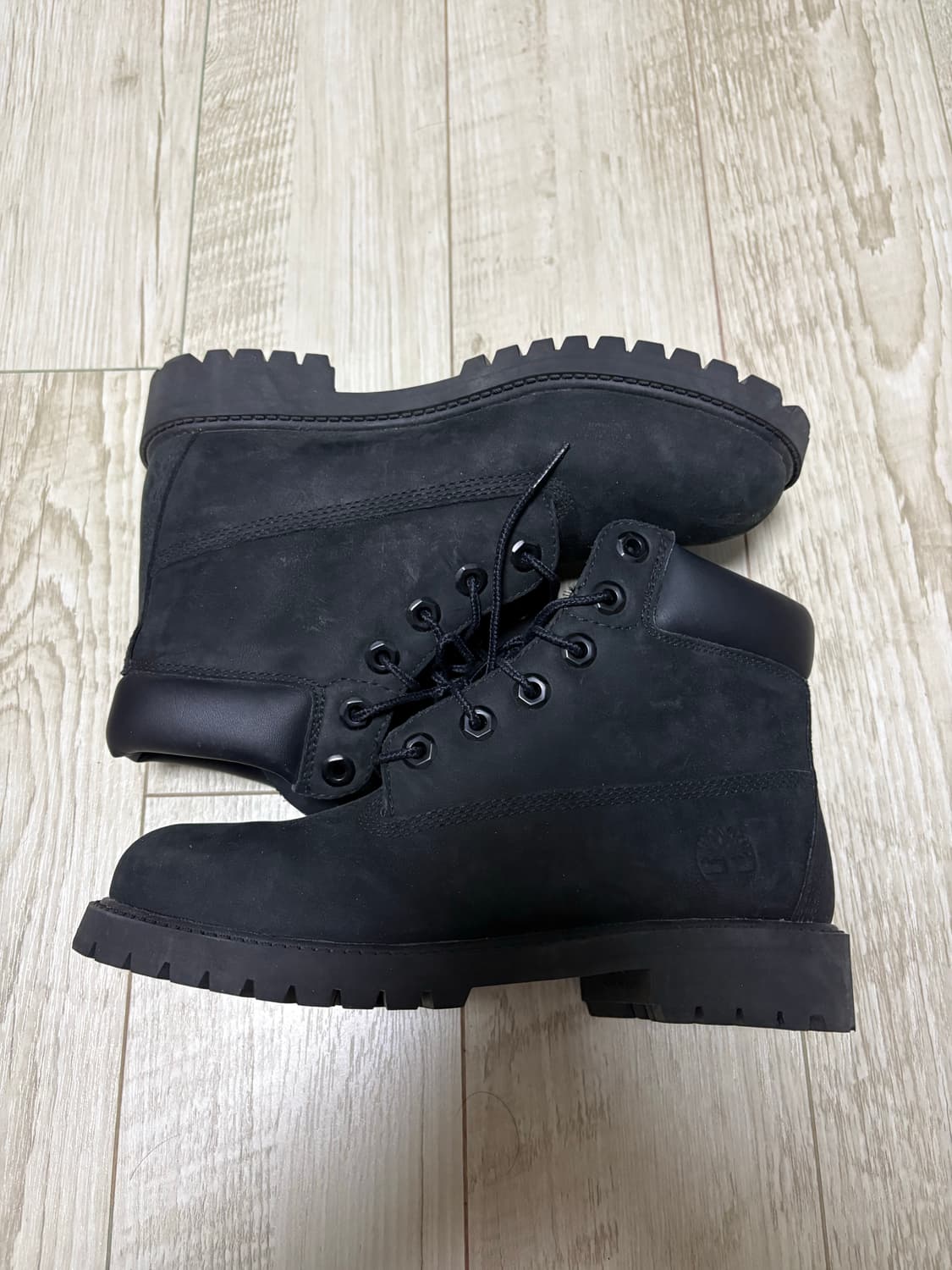 팀버랜드 6인치 워커 부츠 블랙 225 상품이미지2