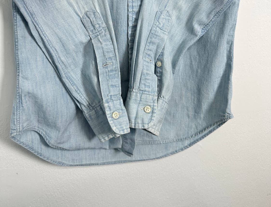 폴로샴브레이 멀티포니 셔츠 (실측44/55) 상품이미지5