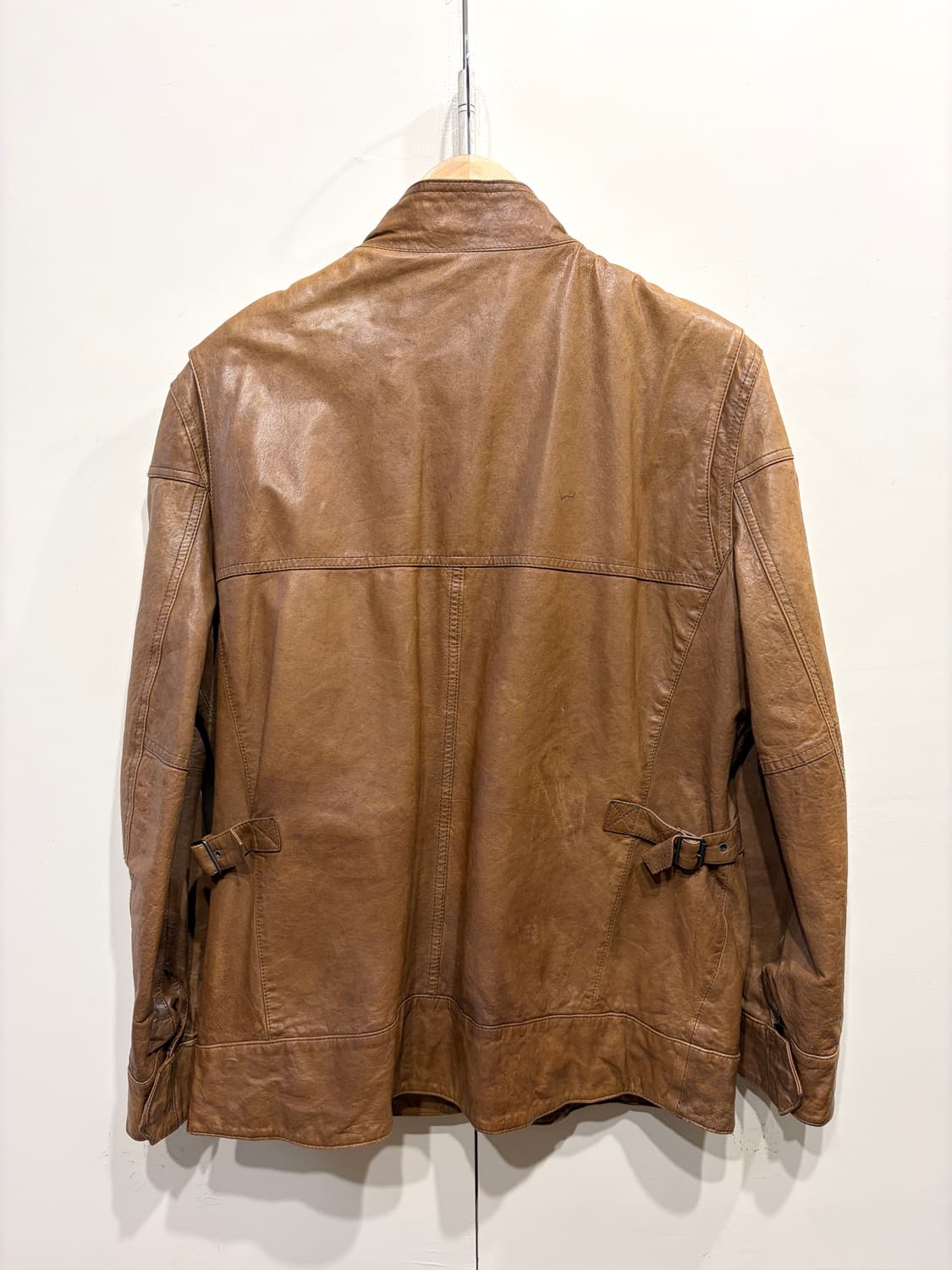 DKNY 웨스턴 램스킨 레더 자켓 상품이미지4