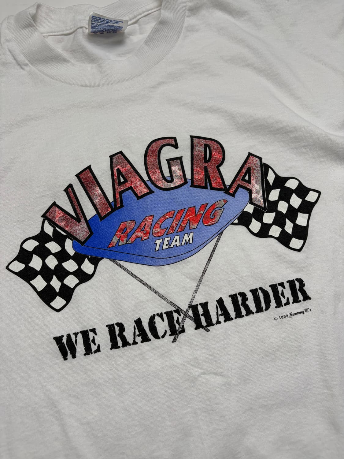 90s Viagra Racing Tee (white) 상품이미지5