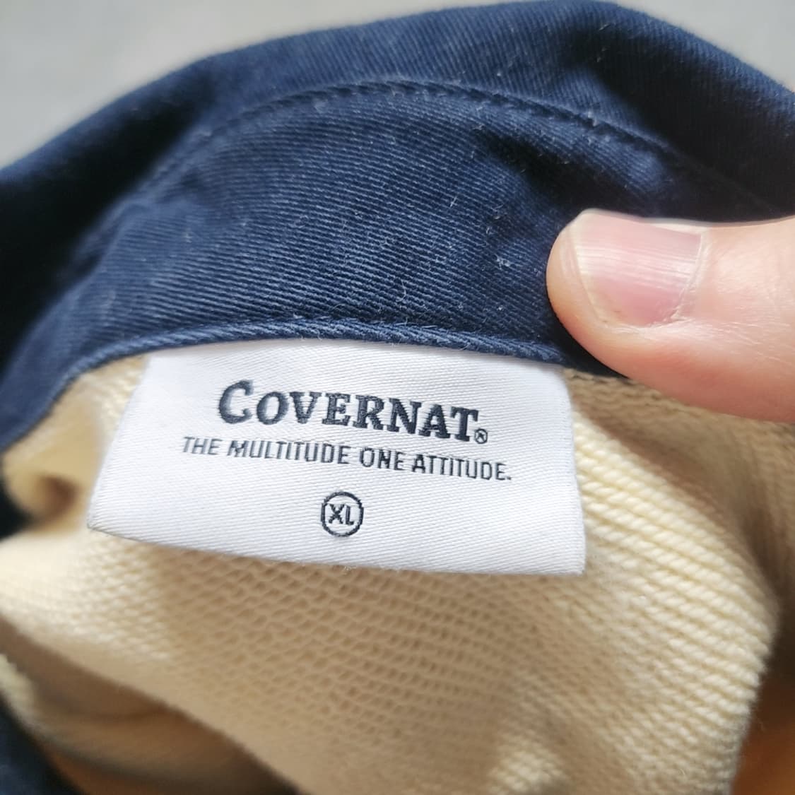 [XL] 커버낫 스트라이프 긴팔티 상품이미지4