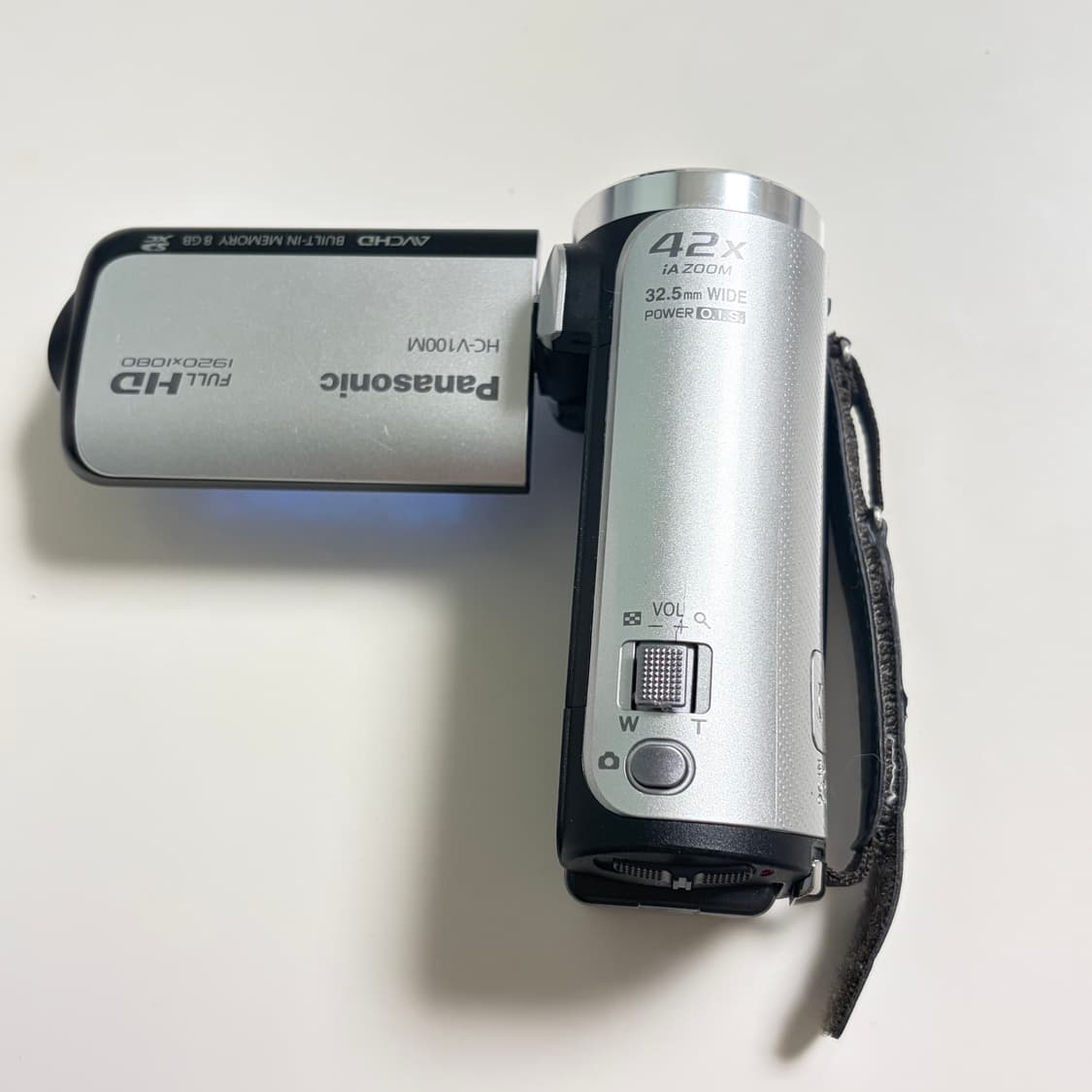 a급) 파나소닉 hc-V100m 실버 빈티지 캠코더 상품이미지4