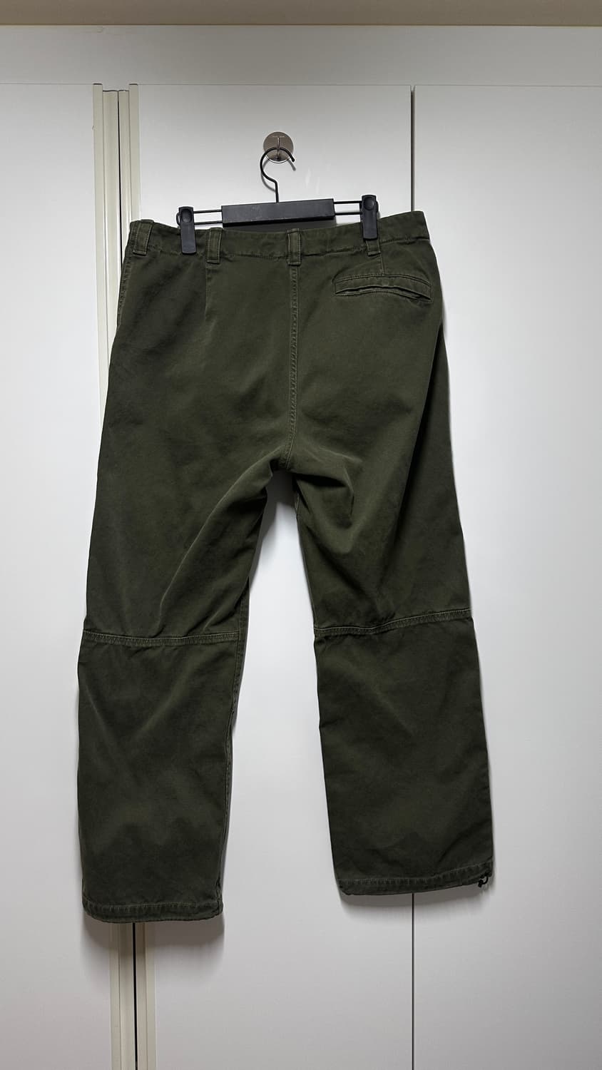 스톤아일랜드 파나마코튼 카고 팬츠 올리브(34) 상품이미지5