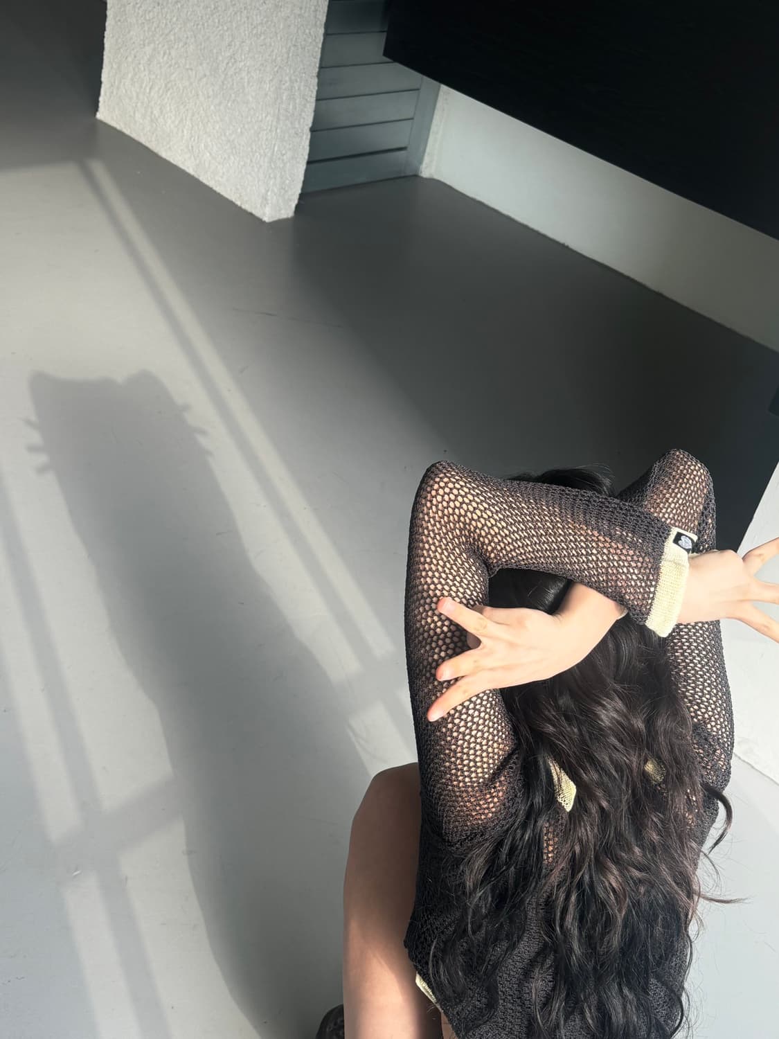 러즈이즈트루 SM CROSS MESH KNIT 상품이미지3