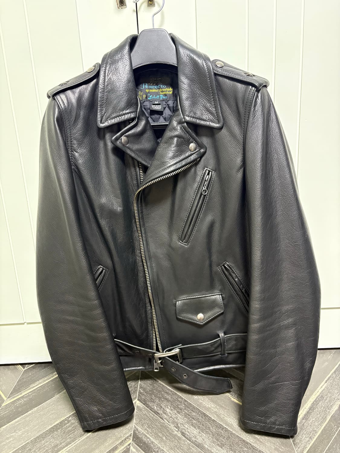 Schott perfecto 519 퍼펙토 가죽자켓m사이즈 상품이미지1