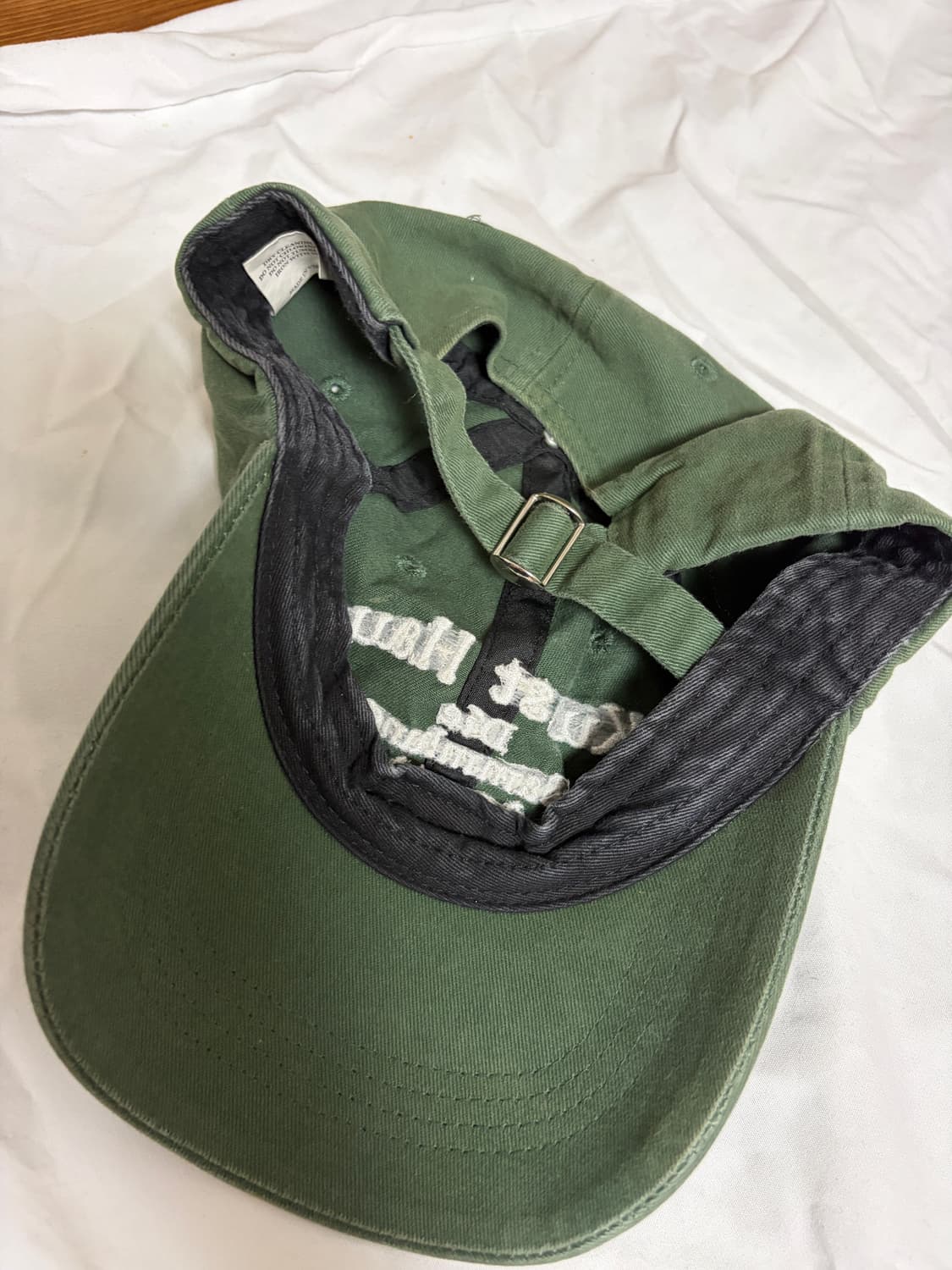 쿤스트하우스 그린 볼캡 모자 상품이미지2