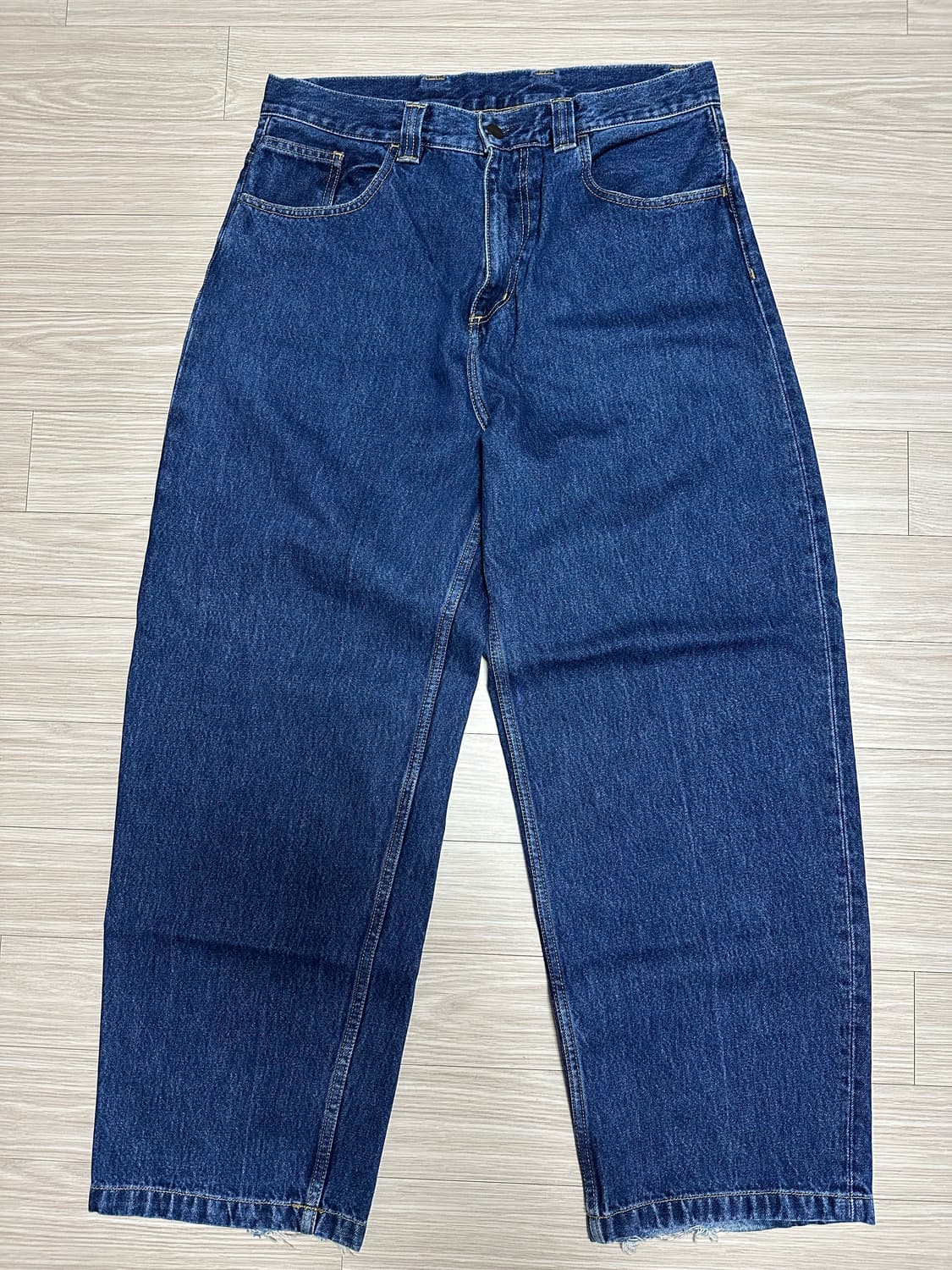 칼하트 wip 브랜든 블루 스톤 워싱 상품이미지2