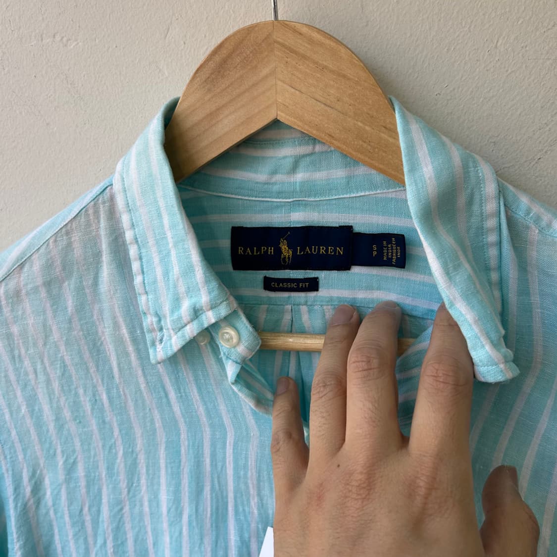 16718 - 폴로 랄프로렌 스트라이프 린넨 셔츠 상품이미지3