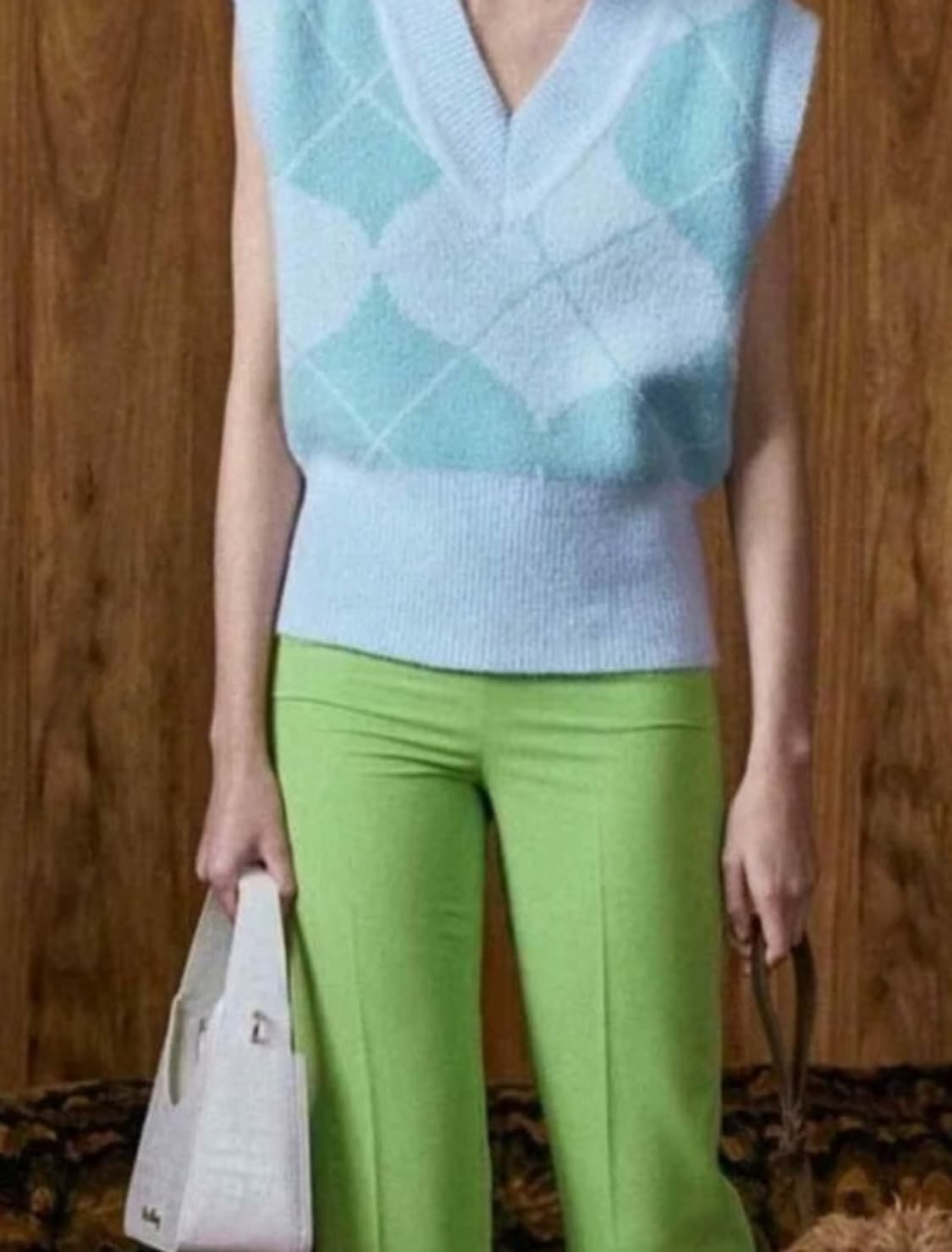 House of sunny 니트 조끼 S 상품이미지4