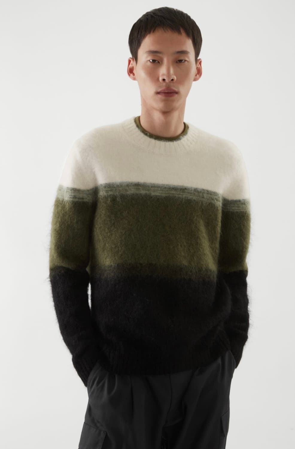 COS 컬러 블록 니트 스웨터 상품이미지1