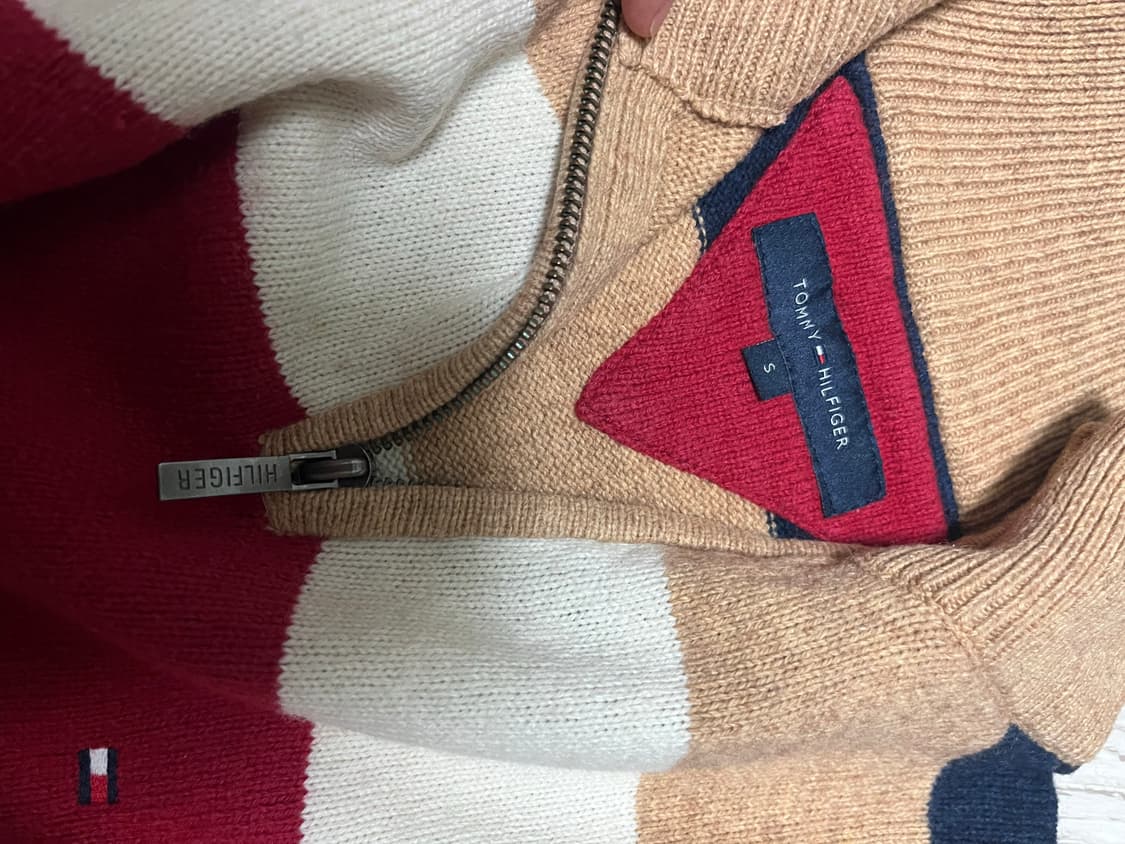 타미힐피거 반지업 니트 상품이미지2