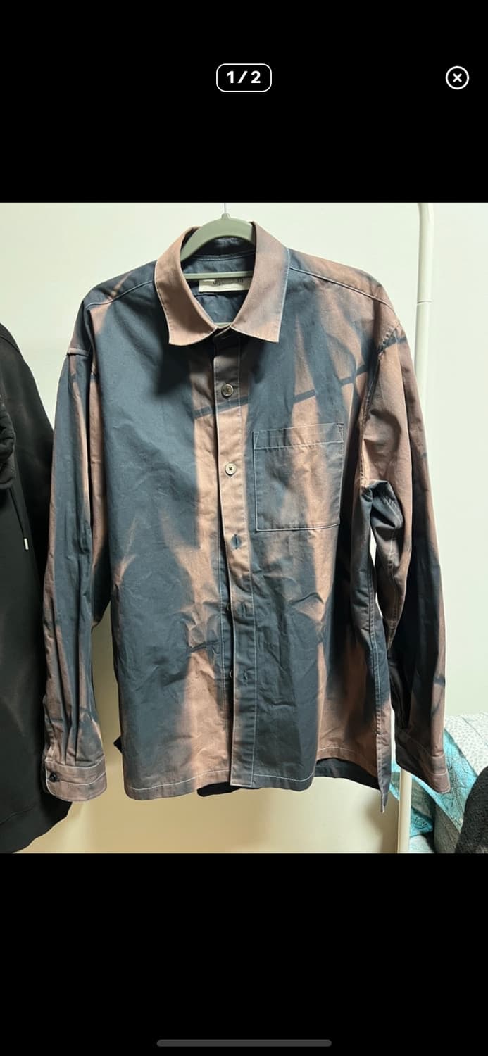 지용킴 22aw 선블리치 셔츠 상품이미지1