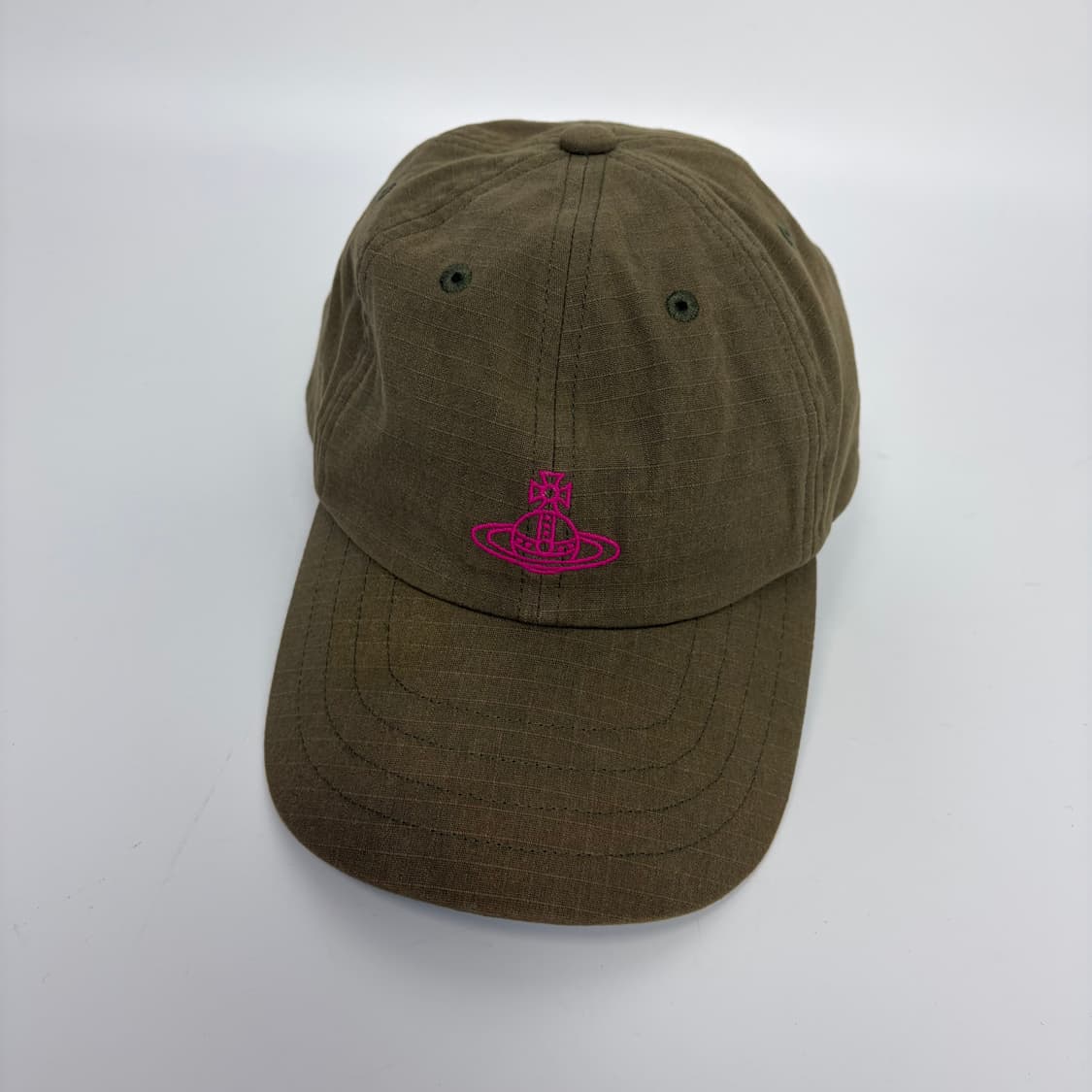 비비안웨스트우드 오브 로고 볼캡 모자 상품이미지2