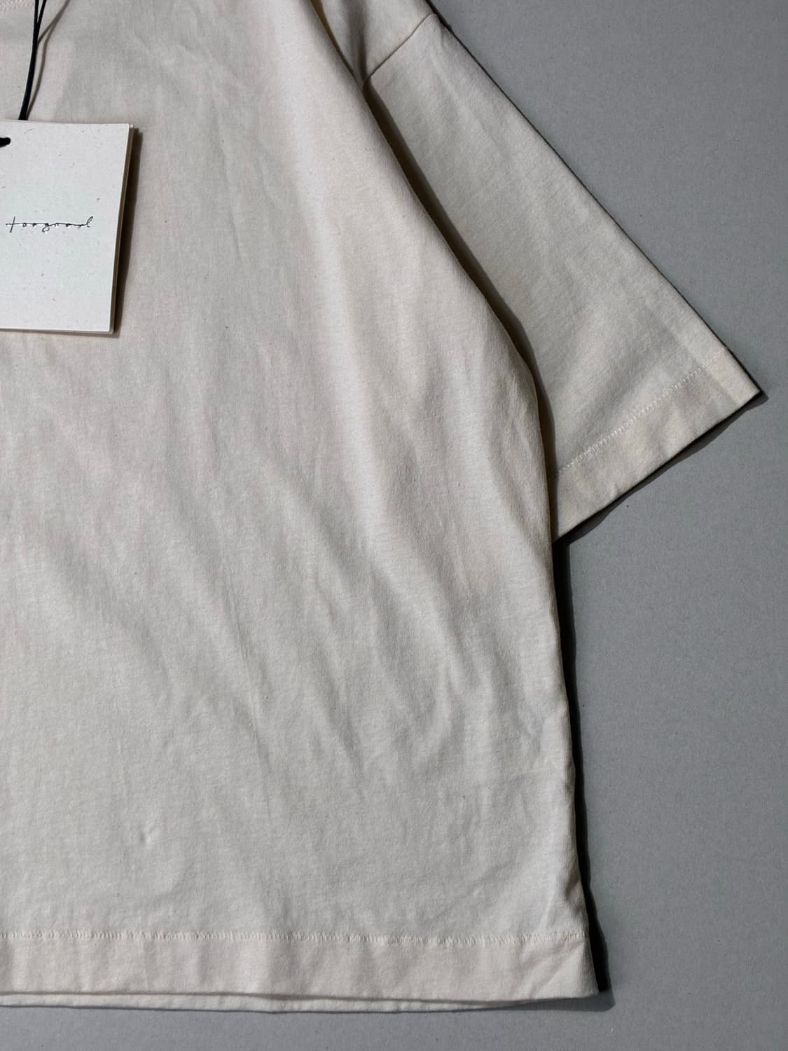 Toogood 더 태퍼 티셔츠 LW 저지 RAW컬러 상품이미지3